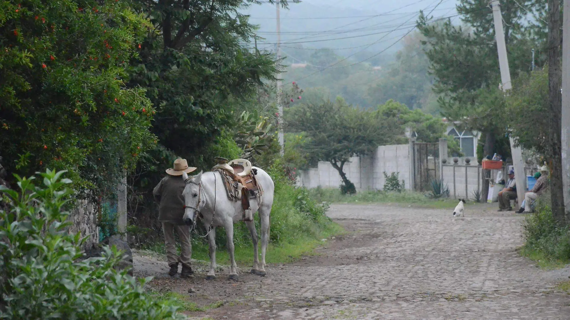 Todos los habitantes de San Cirilo se conocen.  Foto Luis Luévanos  El Sol de San Juan del Río.